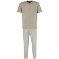 thumbnail image 1 of Ten West Apparel  Henley Short Sleeve and Plaid Pajama Pant Set (Men), 1 of 5