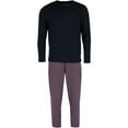 thumbnail image 1 of Ten West Apparel  Long Sleeve Henley With Flannel Pant Lounge Set (Men), 1 of 5