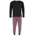 thumbnail image 1 of Ten West Apparel  Plaid Jogger and Crew Long Sleeve Pajama Set (Men), 1 of 5