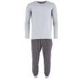 thumbnail image 1 of Ten West Apparel  Plaid Jogger and Crew Long Sleeve Pajama Set (Men), 1 of 5