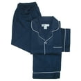 thumbnail image 1 of Ten West Apparel  Short Sleeve Long Leg Solid Pajama Set (Men), 1 of 4