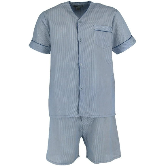 Ten West Apparel Short Sleeve Short Leg Pajama Set (Men)