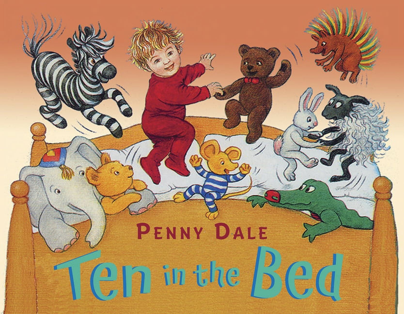 Ten in the Bed, (Board Book)