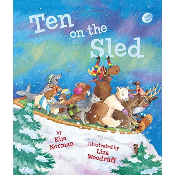 Pre-Owned Ten on the Sled, by Norman Kim, (Board book), English