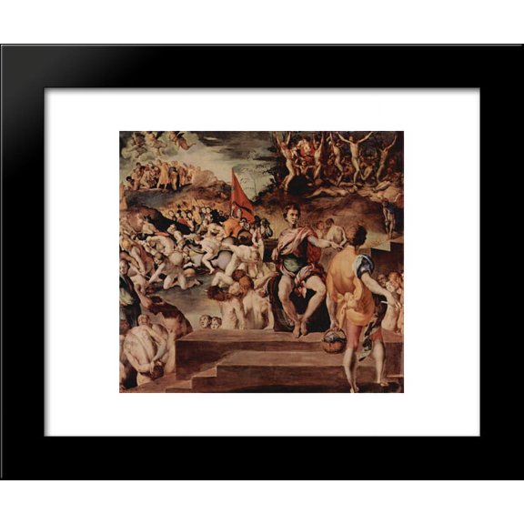 Ten thousand martyrs 20x24 Framed Art Print by Pontormo, Jacopo
