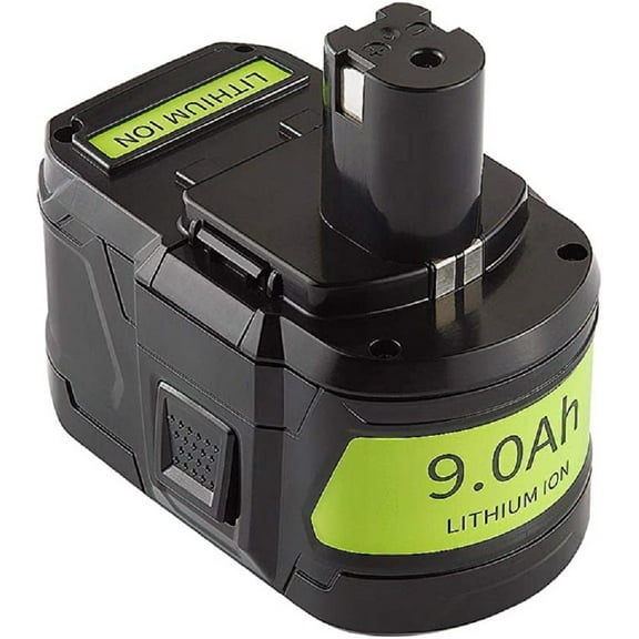 TenHutt 18V 9.0Ah Replacement Battery for Ryobi 18V battery P102 P103 P105 P107 P108 P109