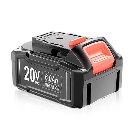 TenHutt 20V 6.0A Replacement for Dewalt 20V Battery DCB204D CB205-2 DCB206 DCB206-2 DCB200 DCB180