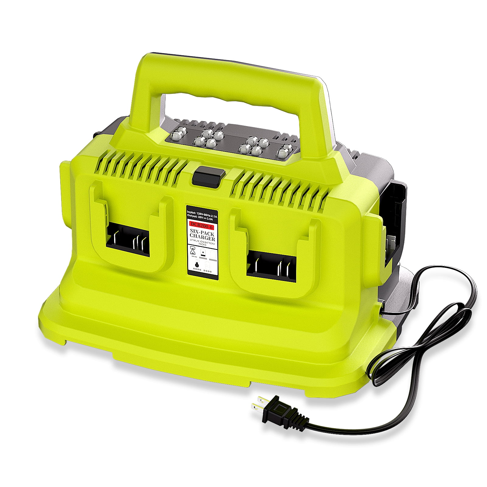 TenHutt Charger Replacement for Dewalt Battery Charger Station Compatible with de walt 20V/60V Battery DCB200 DCB104 DCB606 DCB612