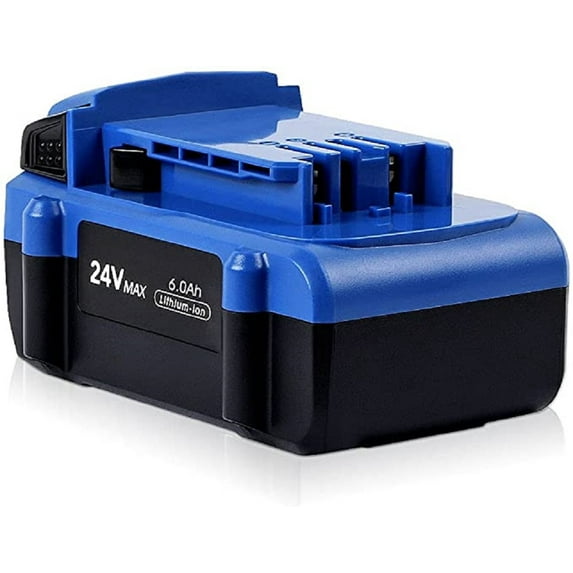 TenHutt 24V 6.0Ah Replacement Battery for Kobalt 24V KB624-03 KB524-03 KB424-03 KB224-03 KB124-03