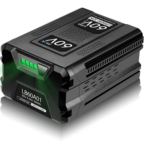 TenHutt 60V 5.0Ah Replacement for Greenworks 60V Battery Max Lithium Ion LB60A00 LB60A01 LB60A02 LB60A03