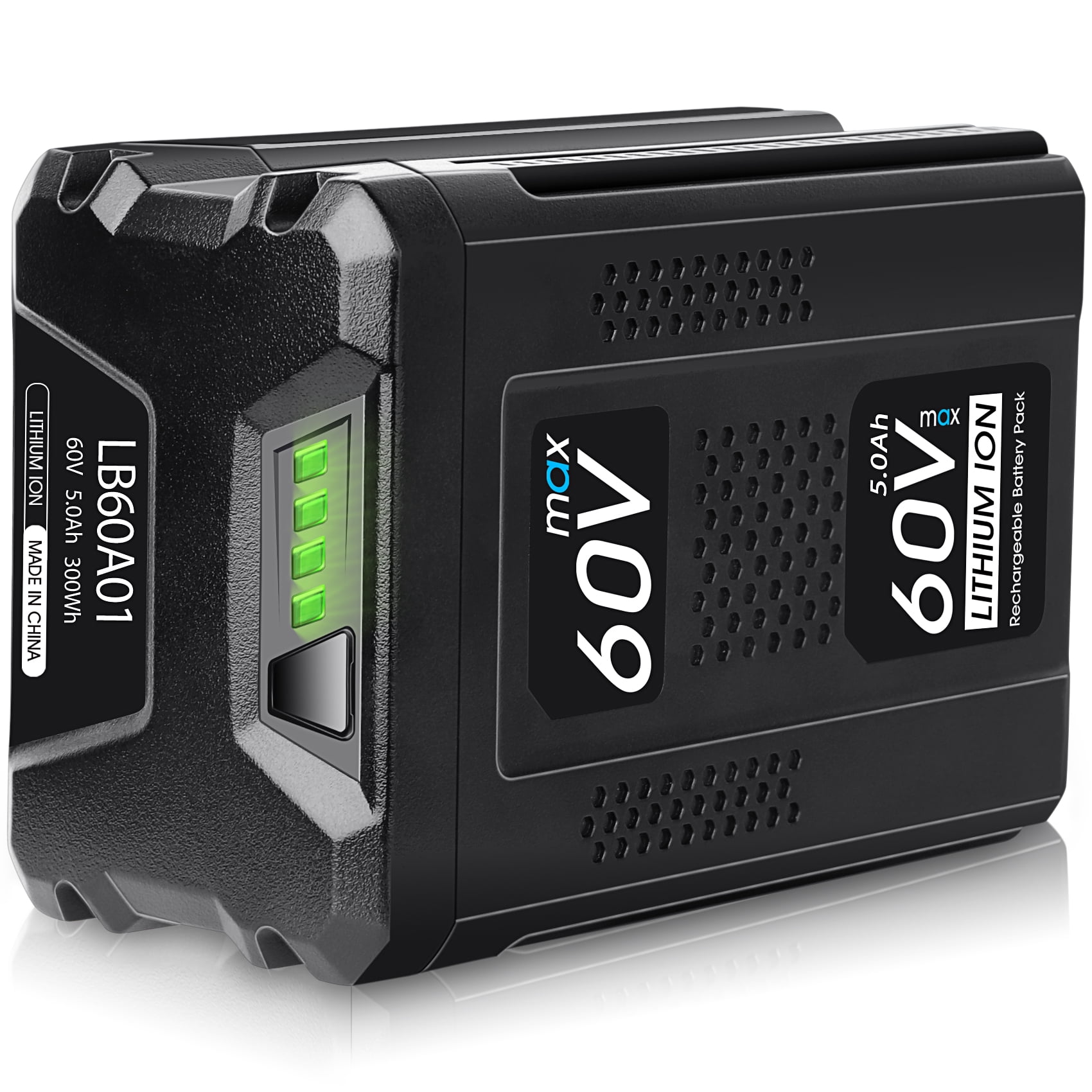 TenHutt 60V 5.0Ah Replacement for Greenworks 60V Battery Max Lithium Ion LB60A00 LB60A01 LB60A02 LB60A03