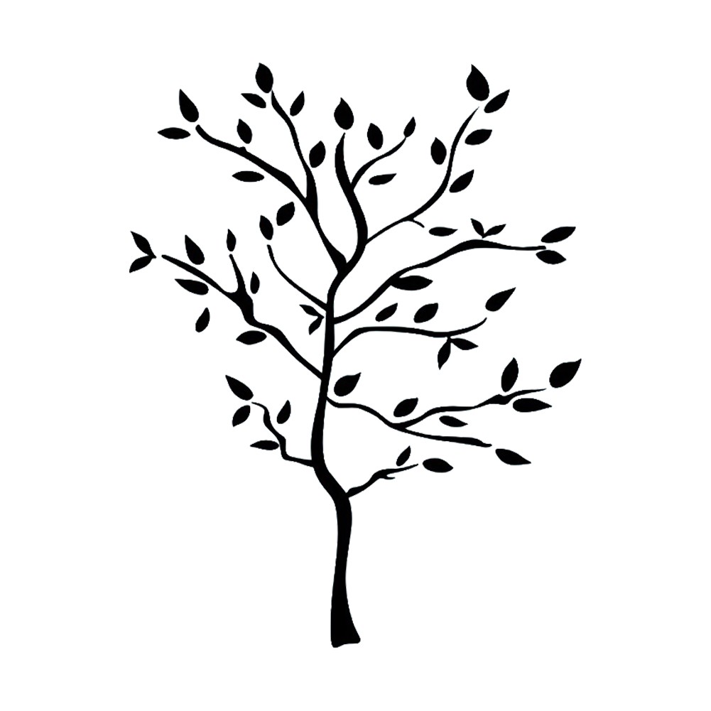 TenKen Clearance Large Tree Wall Sticker Branch Wall Sticker Peel and Stick Removable Wall Sticker Giant Family Photo Tree Wall Decal Vinyl Mural Art Home Decor Room Decoration (Black)