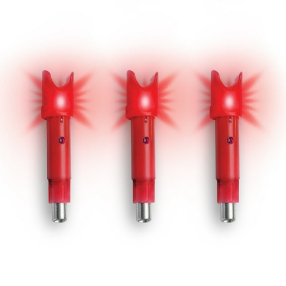 TenPoint Alpha-Blaze HPX Lighted Nock, Red - Pack of 3