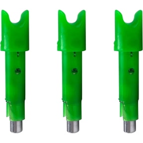 TenPoint Alpha-Blaze Lighted Nock Green 3Pk - Arrows W/ HP Aluminum Bushing