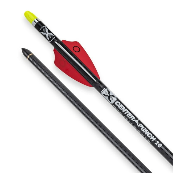 TenPoint EVO-X Non-Lighted CenterPunch16 - Carbon Arrows 16, 6 Pack