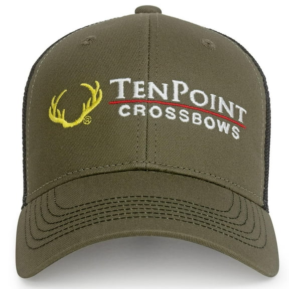 TenPoint Embroidered Mesh Hat (Olive)