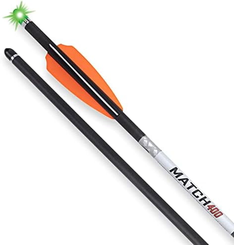 TenPoint Pro Elite 400 Crossbow Bolts - 20" Carbon Bolts With HP Alpha Nocks | 6-Pack For Hunting & Target Shooting 3 thumbnail image