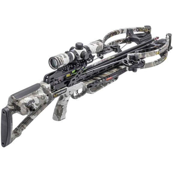 TenPoint Stealth 450R Crossbow Package ACUslide Vektra RangeMaster Scope