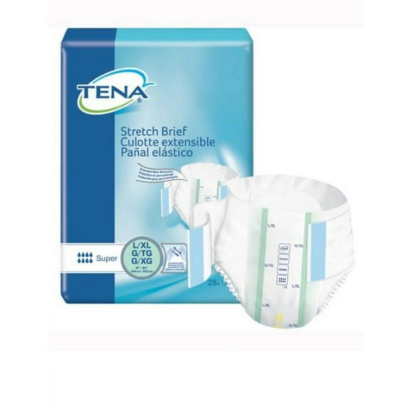 Tena 67903 Super Stretch Large/Extra Large Briefs-56/Case