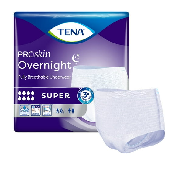 Tena® Absorbent Underwear, Case of 4 packs of 14