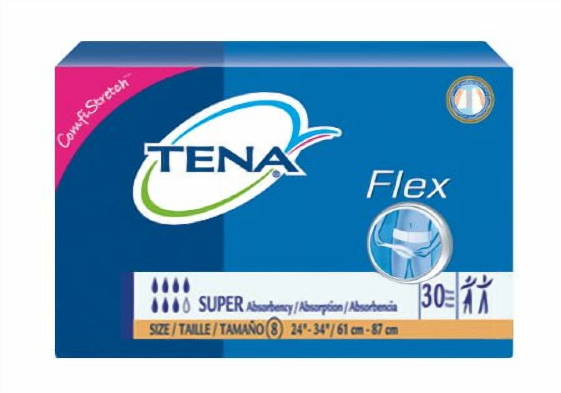 Tena Flex Super, Size 8 (30/pack)