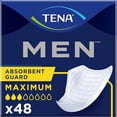 thumbnail image 1 of Tena Incontinence Guards for Men, Moderate Absorbency, 48 Count, 1 of 4