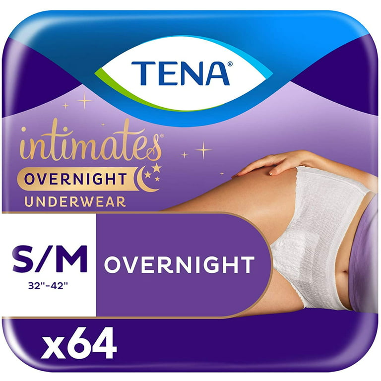 Tena Incontinence Underwear, overnight absorbency, Small, 13 Count :  : Health & Personal Care