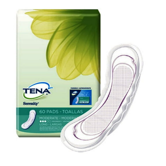 Tena Intimates Moderate Long, 12" Long Part No. 54375 (60/package)