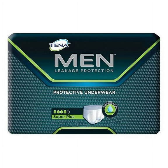 Tena Men Protective Underwear, Super Plus, X-large 44"-64" Part No. 81920 (14/package)
