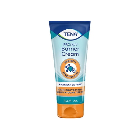 Tena ProSkin Barrier Cream for Fragile Skin 3.4 fl Oz Fragrance Free