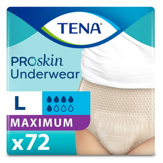Tena Overnight Incontinence Pads For Woman, Long, 2 Pc/28 ea