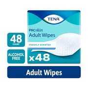 Tena ProSkin Ultra Adult Wipes for Incontinence, 48 Count