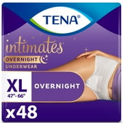 Tena Sensitive Care Overnight Incontinence Underwear for Women, XL, 48 Count