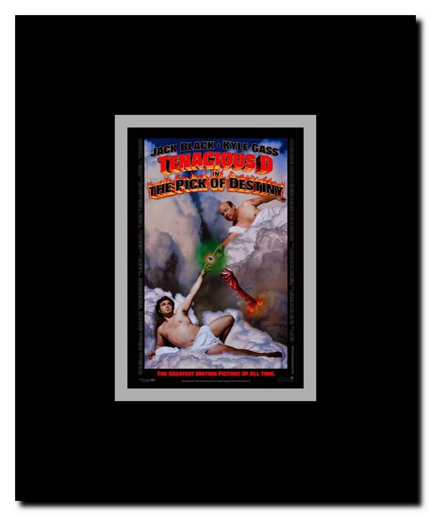 Tenacious D in: The Pick of Destiny Framed Movie Poster