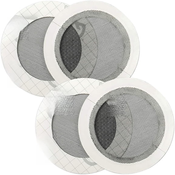 Tenacious Tape Mesh Patches for Repairing Holes in Tents, Bug Screens, Mosquito Netting, No-See-ums and More, 3” Rounds