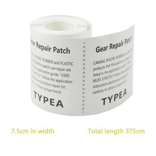  GEAR AID Tenacious Tape Nylon Repair Tape for Fabric and Vinyl,  3” x 20”, Black & Aquaseal FD Flexible Repair Adhesive for Outdoor Gear and  Vinyl, Clear Glue, 0.75 oz, Model:10110 