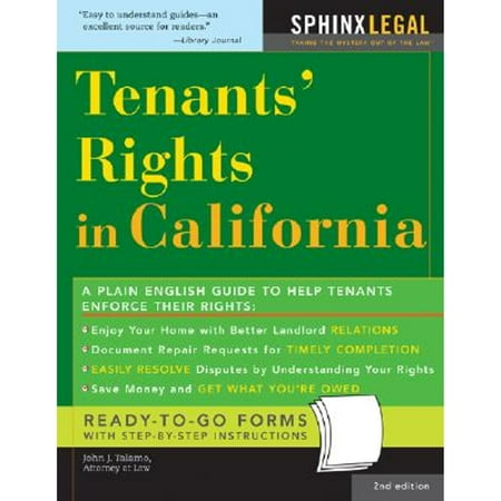 Pre-Owned Tenants' Rights in California (Legal Survival Guides) (Paperback) 1572485159 9781572485150