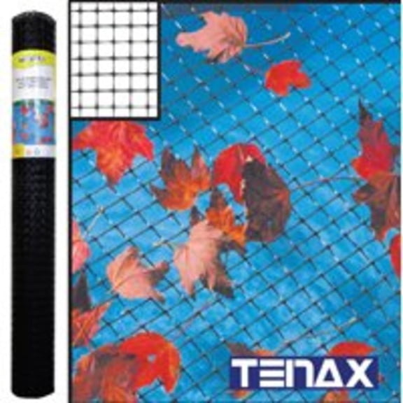 Tenax 3/4 In. x 1 In. Mesh 4 Ft. x 50 Ft. Black Multi-Purpose Net