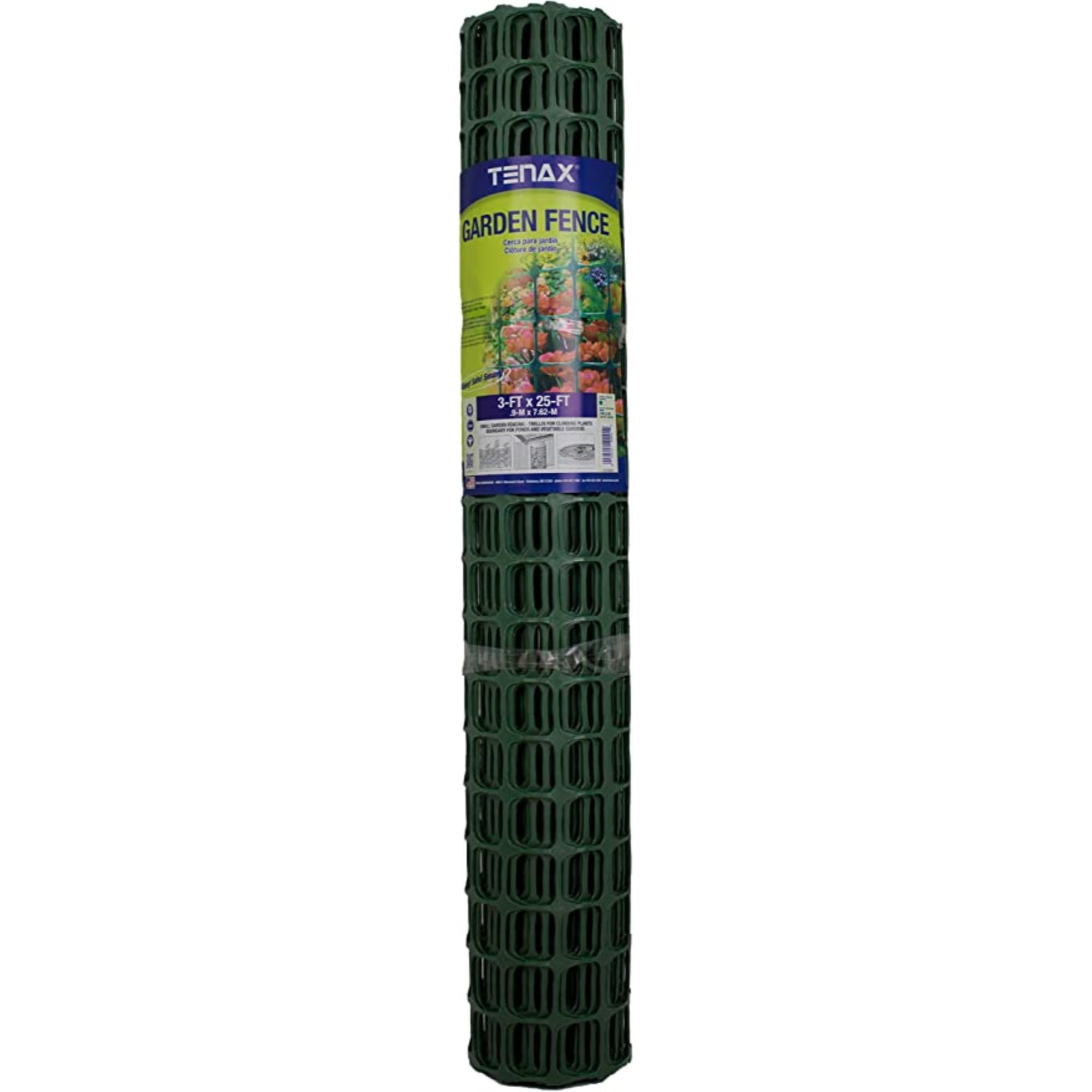 Tenax 36 in. H x 25 ft. L Polyethylene Garden Fence
