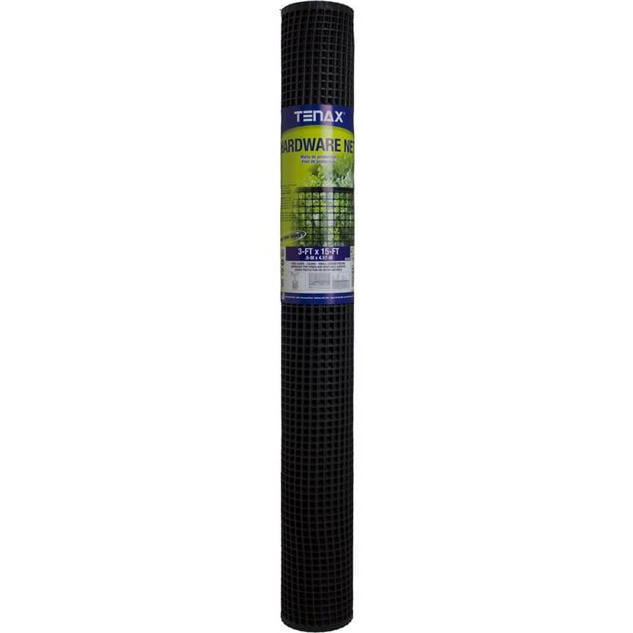 Tenax 3 ft. H X 15 ft. L Polyethylene Hardware Netting Black Tenax 3 ft. H X 15 ft. L Polyethylene Hardware Netting Black