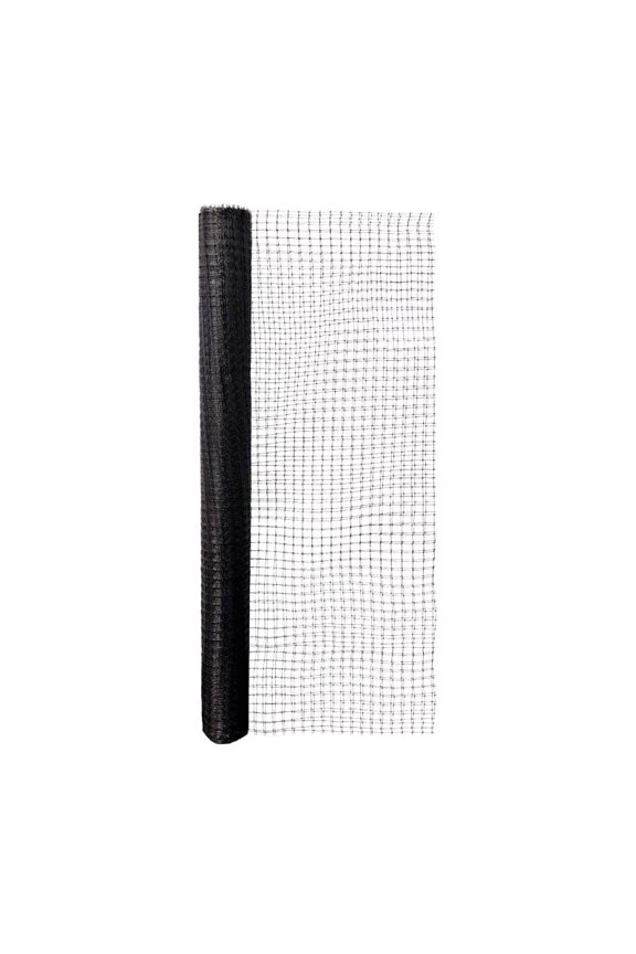 7 ft. H X 100 ft. L Polyethylene Plant and Pond Netting Black