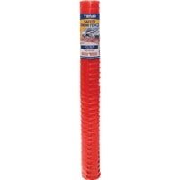 Tenax Saf-T-Snow Fence - Rust Resistant, High Density Polyethylene - 4 Ft H, 50 Ft L, Orange
