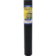 Tenax Hardware Net - High Density Polyethylene, 3/8" Mesh - 24" H x 15 L, Black   Standard Mounting Hardware, Drop-In Replacement