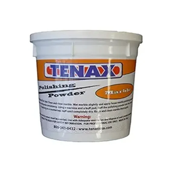 Tenaxin Powder Tenax Marble Polishing Powder, 1 kg (2.2 lbs), Fine Grit 2000 for Stone ...