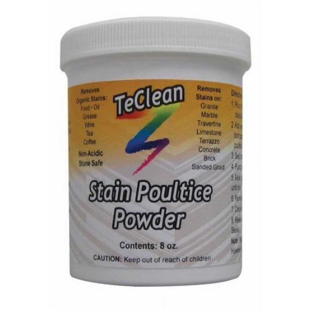 Tenax TeClean Stain Remover Poultice Powder 8 oz