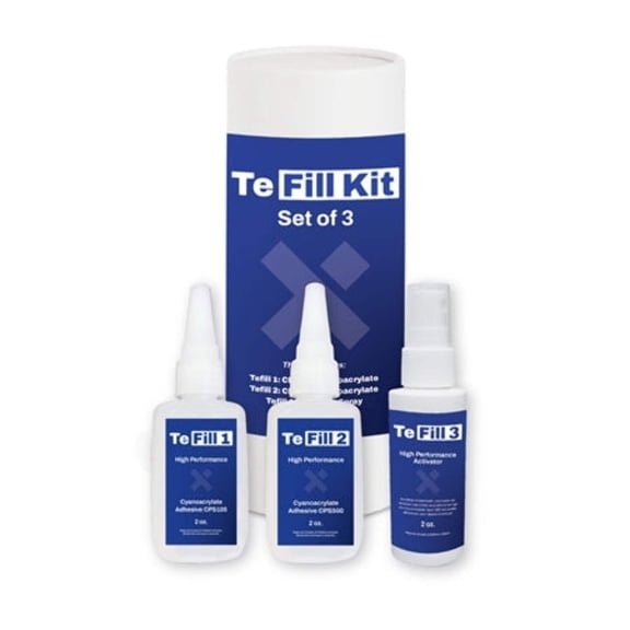 Tenax TeFill Stone Chip Repair Kit Dual Viscosity for Fissures, Scratches, Chips