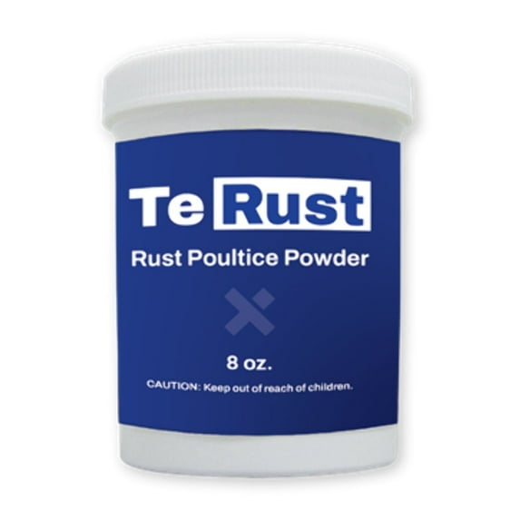Tenax TeRust 8 oz. Rust Stain Remover Poultice Powder for Granite, Marble, Natural Stone