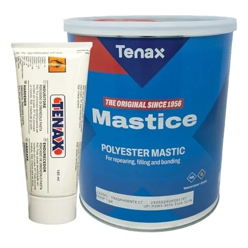 Tenax Polyester Glue, Transparent Flowing, 4 Liter