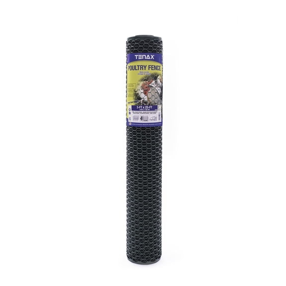Tenax UV Stabilized Poultry Fence Plastic Green