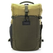 Tenba Fulton V2 10L Backpack for Mirrorless or DSLR Camera with 2-4 Lenses and iPad/iPad Pro 11, Tan/Olive